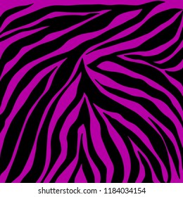 Vector animal print. Zebra ornament. 