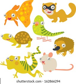 vector animal set