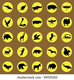 vector animal symbols