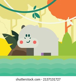 Vector Animals Characters for Kids