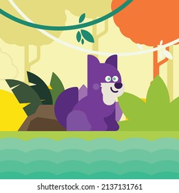 Vector Animals Characters for Kids