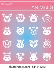 Vector Animals icon set