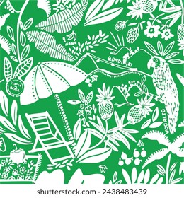 vector animals pattern illustration. wild animal outline safari vector
