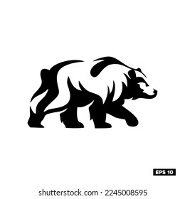 Vector animals silhouettes isolated on white. Livestock and poultry icons, Flat animal, 
