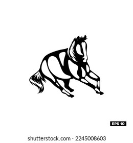Vector animals silhouettes isolated on white. Livestock and poultry icons, Flat animal, 