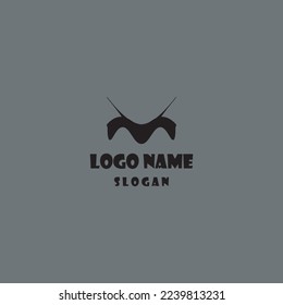 logotipo vectorial animasu sticker con letras vm o mv libre fácil