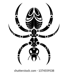 Vector ant with strange pattern
