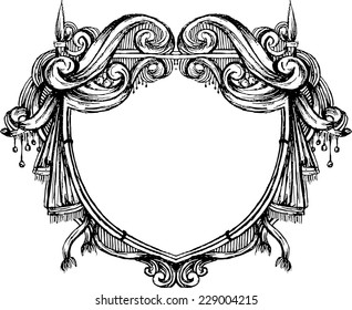 Vector Antique Vintage Frame 2