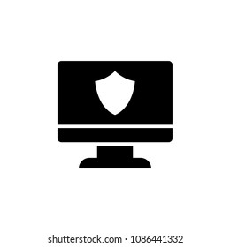 Vector antivirus Icon.