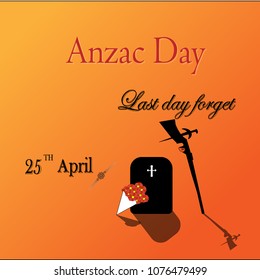 Vector, anzac day