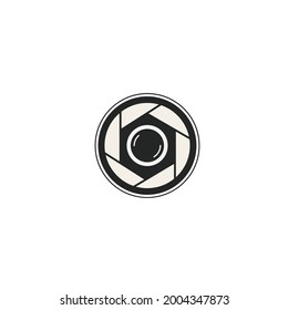 Vector aperture icon set isolated on background. Lens symbol. Camers objective icon. Shutter for photography logo, web design. 10 eps