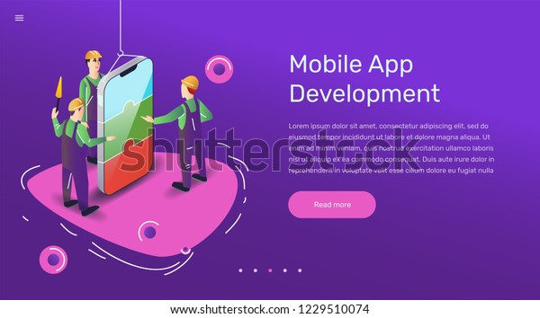 Vector App User Illustration Flat Art Stock Vector (Royalty Free ...