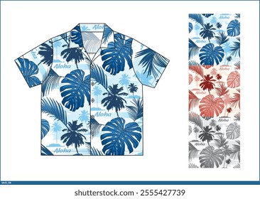 Vector Apparvel Shirts Hawaii Minimal