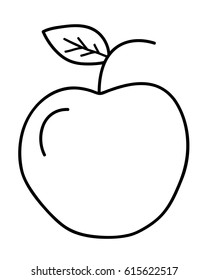 Vector apple