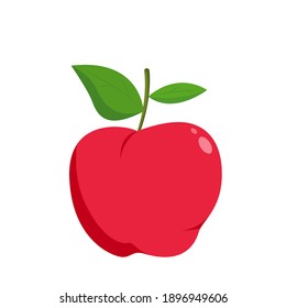 Vector Apple Fruit Illustration Farm Market Stock Vector (Royalty Free ...