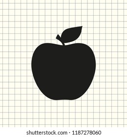 Vector apple icon