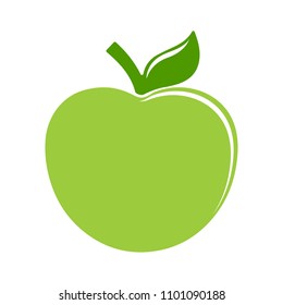 vector Apple illustration isolated - fresh healthy nature food - food icon 