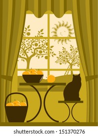 猫 家の中 のイラスト素材 画像 ベクター画像 Shutterstock