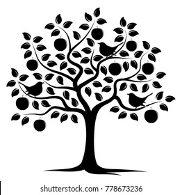 34,792 Apple tree icon Images, Stock Photos & Vectors | Shutterstock