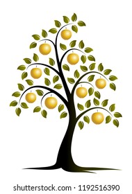 Golden Apple Tree Images Stock Photos Vectors Shutterstock