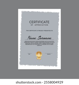 Vector Appreciation Certificate Template 3