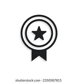 Vector approved icon isolated on white background vector illustration