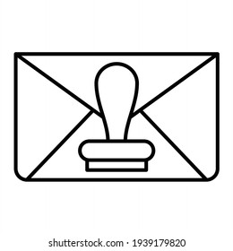 Von Vektorgrafiken genehmigtes Rahmensymboldesign
