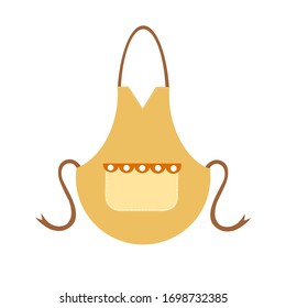 Vector apron. Hand drawn. Vector illustration