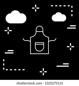 Vector Apron Icon
