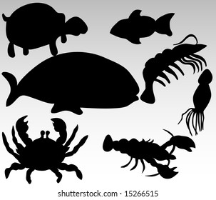 Vector, aquatic animals