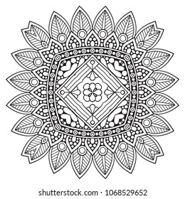Vector arabesque ornament