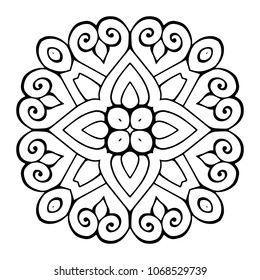 Vector arabesque ornament