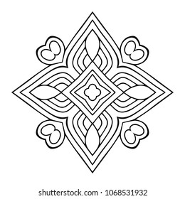 Vector arabesque ornament