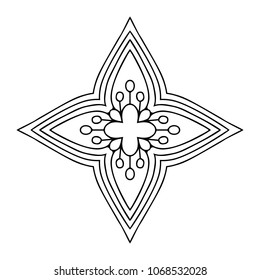Vector arabesque ornament
