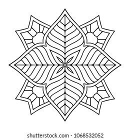 Vector arabesque ornament
