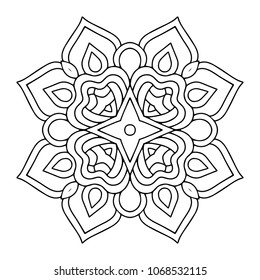 Vector arabesque ornament