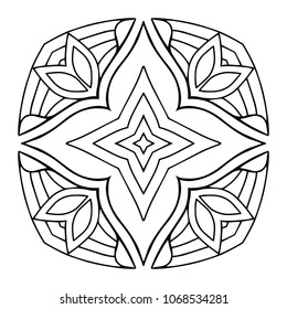 Vector arabesque ornament