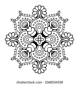 Vector arabesque ornament