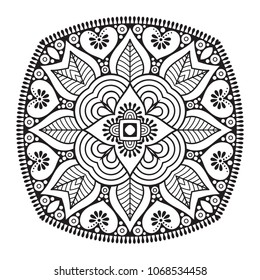 Vector arabesque ornament