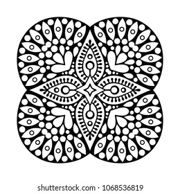 Vector arabesque ornament