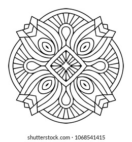 Vector arabesque ornament