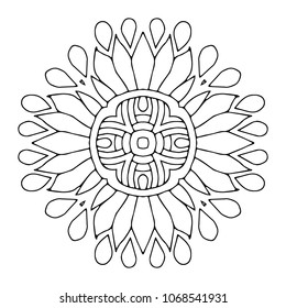 Vector arabesque ornament