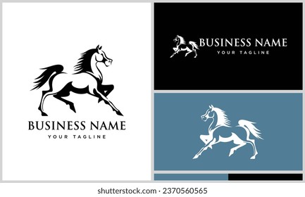 vector arabian horse design template