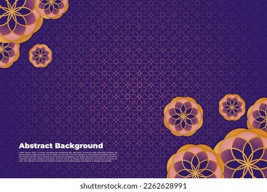 Vector arabic ramadan pattern islamic background ornament