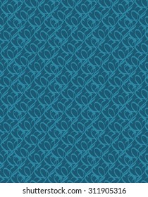 Vector Arabic style pattern with waves. Vintage background with damask style pattern. Can be used for wallpaper, pattern fills, web page background, surface textures. 