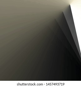 Vector architectural style  taupe , gray, black   and white  overlap layer on dark space for template background design