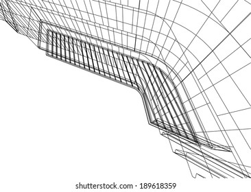 vector architecture background