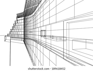 vector architecture background
