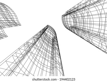 vector architecture background