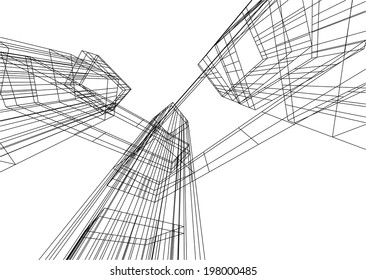 vector architecture background